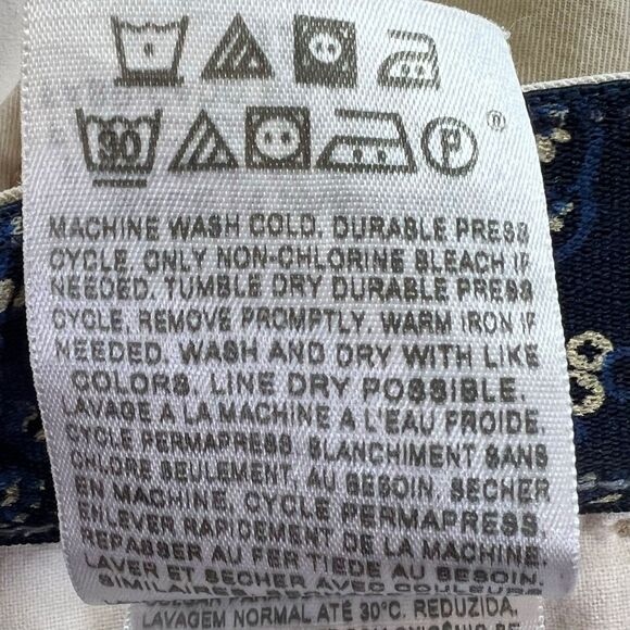 Levi's Mid-Rise Twill Capri Pants, Size 12, Beige Casual Pants - Picture 6 of 9